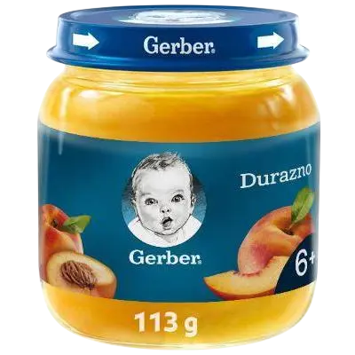 Compota Gerber Durazno 113 g